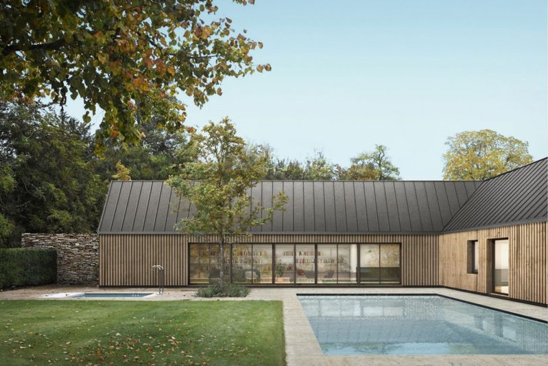 Modulo abitativo LeapHome Rural di LEAPfactory in acciaio